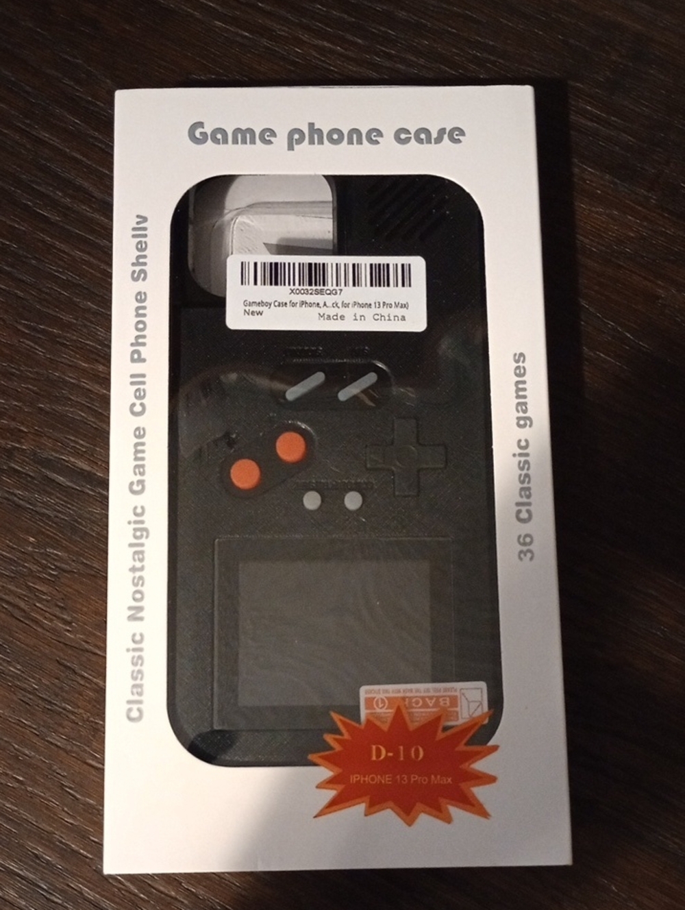 NEW Retro Gameboy Phone Case for iPhone 13 Pro Max